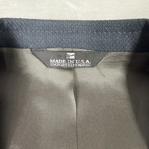 Polo University Club Ralph Lauren Herringbone Virgin Wool Blazer Mens Jacket 42R